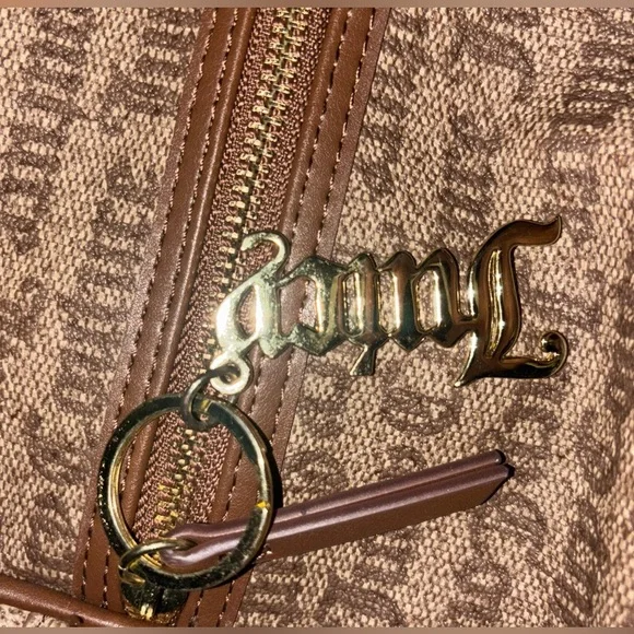 Juicy Couture Mini Tan Backpack with Gold Logo - Picture 6 of 6